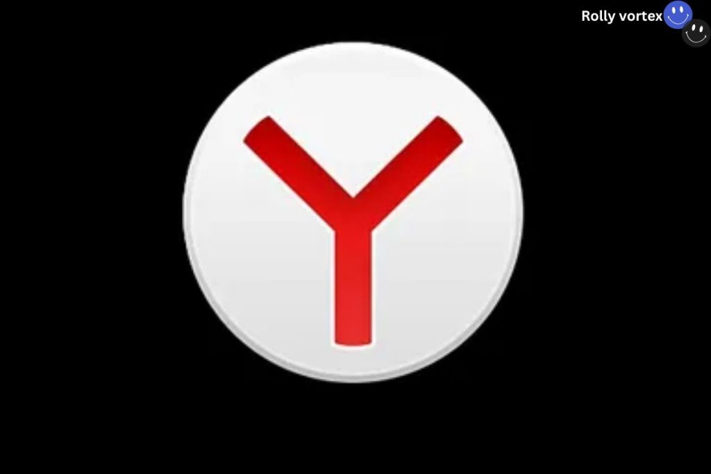 This image shows a circular logo with a red "Y" on a white background, representing Yandex. It can be used for "Yandex Semua Negara APK.